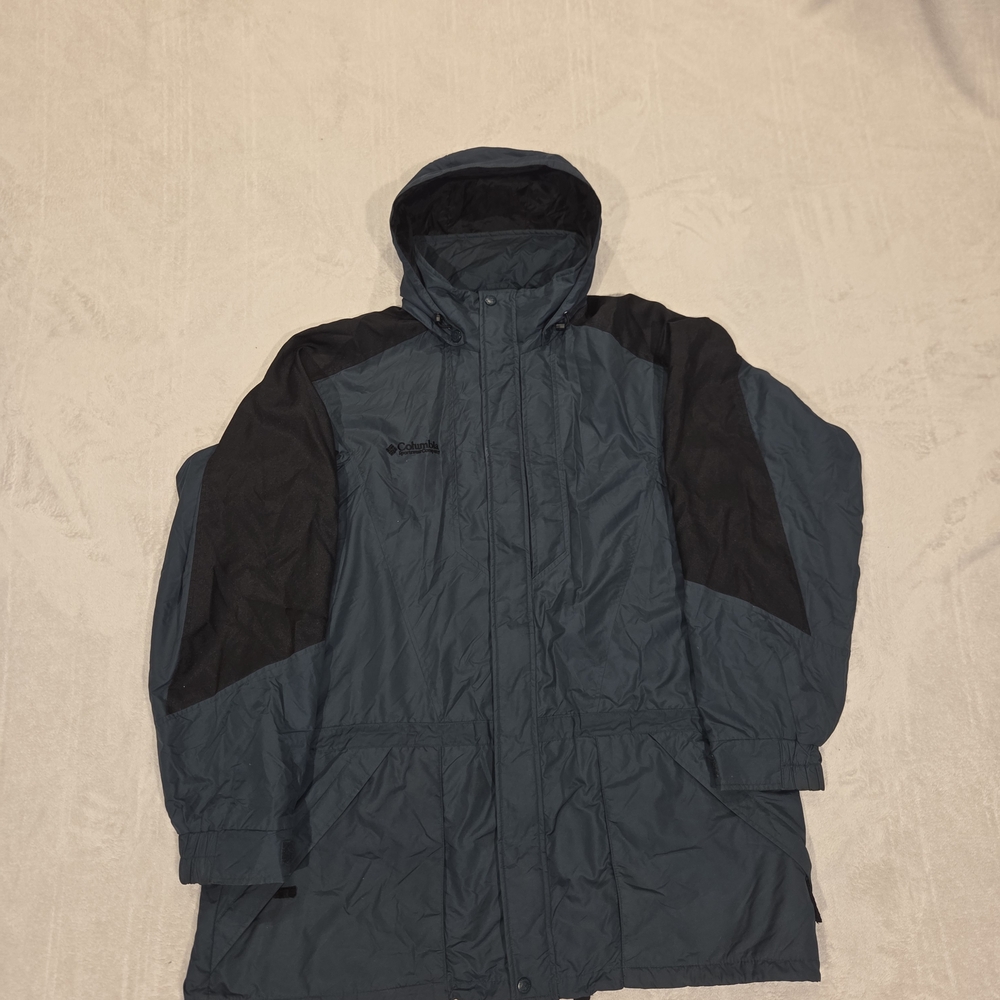 Double whammy Columbia Men's Black and Gray Jacket
